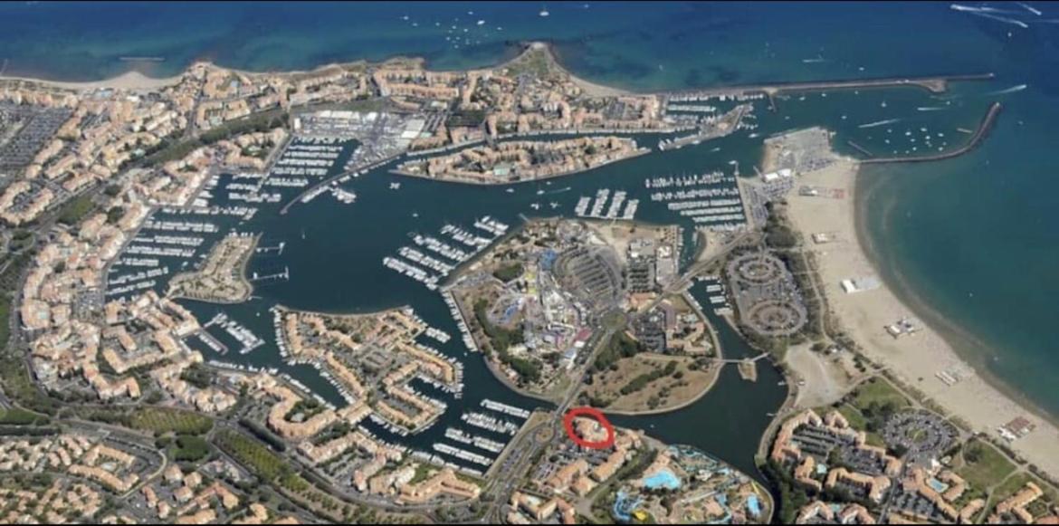 Superbe Appartement 6 Personnes Avec Piscine Secteur Richelieu, A 400M De La Plage Et A 650M Du Centre Port アグド エクステリア 写真